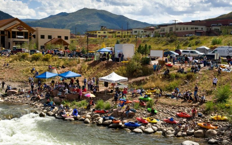 Glenwood Waterwater Park Spectator Area in 2009