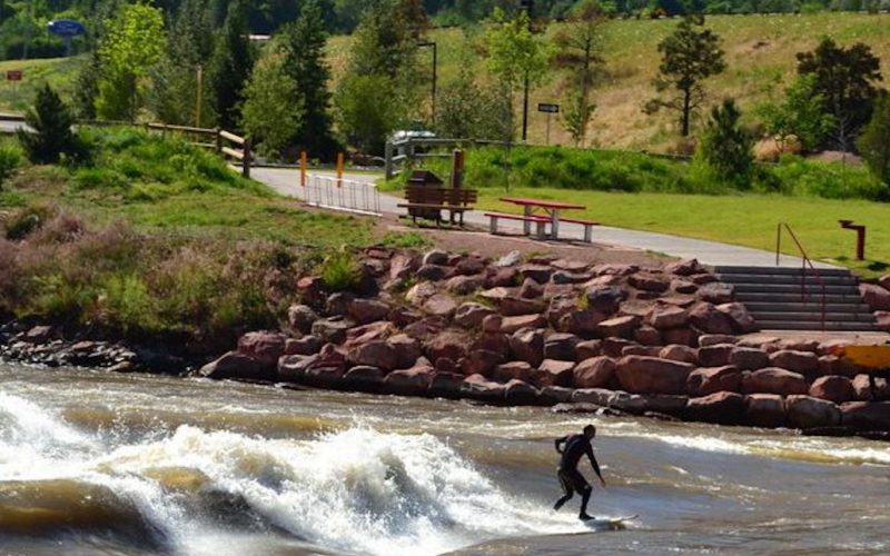 Surfing in Glenwood Springs, CO