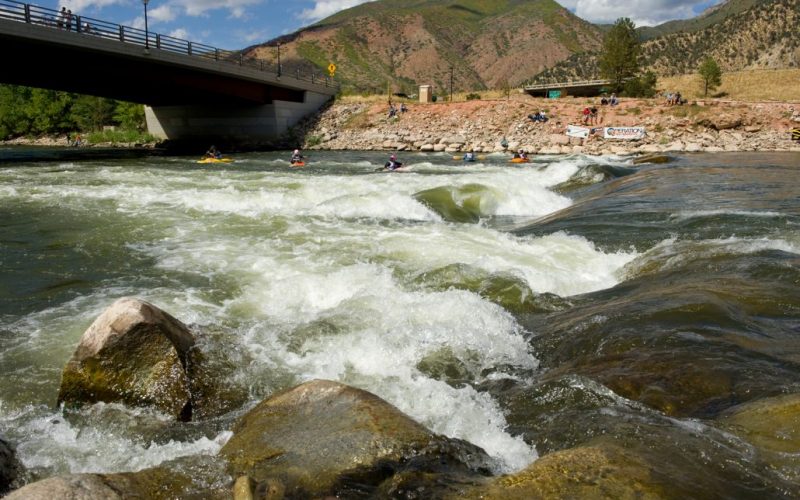 Glenwood Whitewater Park Water Flow