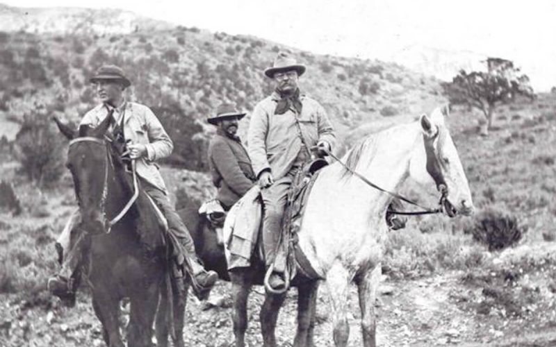 Teddy Roosevelt hunting near Glenwood Springs