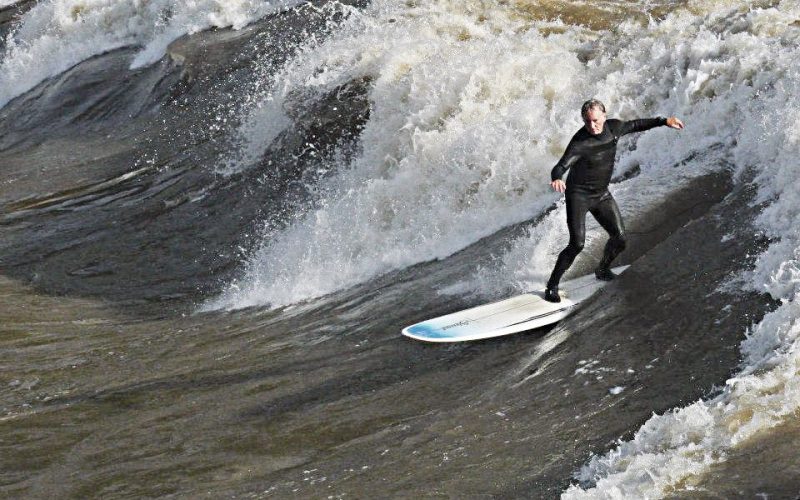 Surfing in Glenwood Springs, Colorado